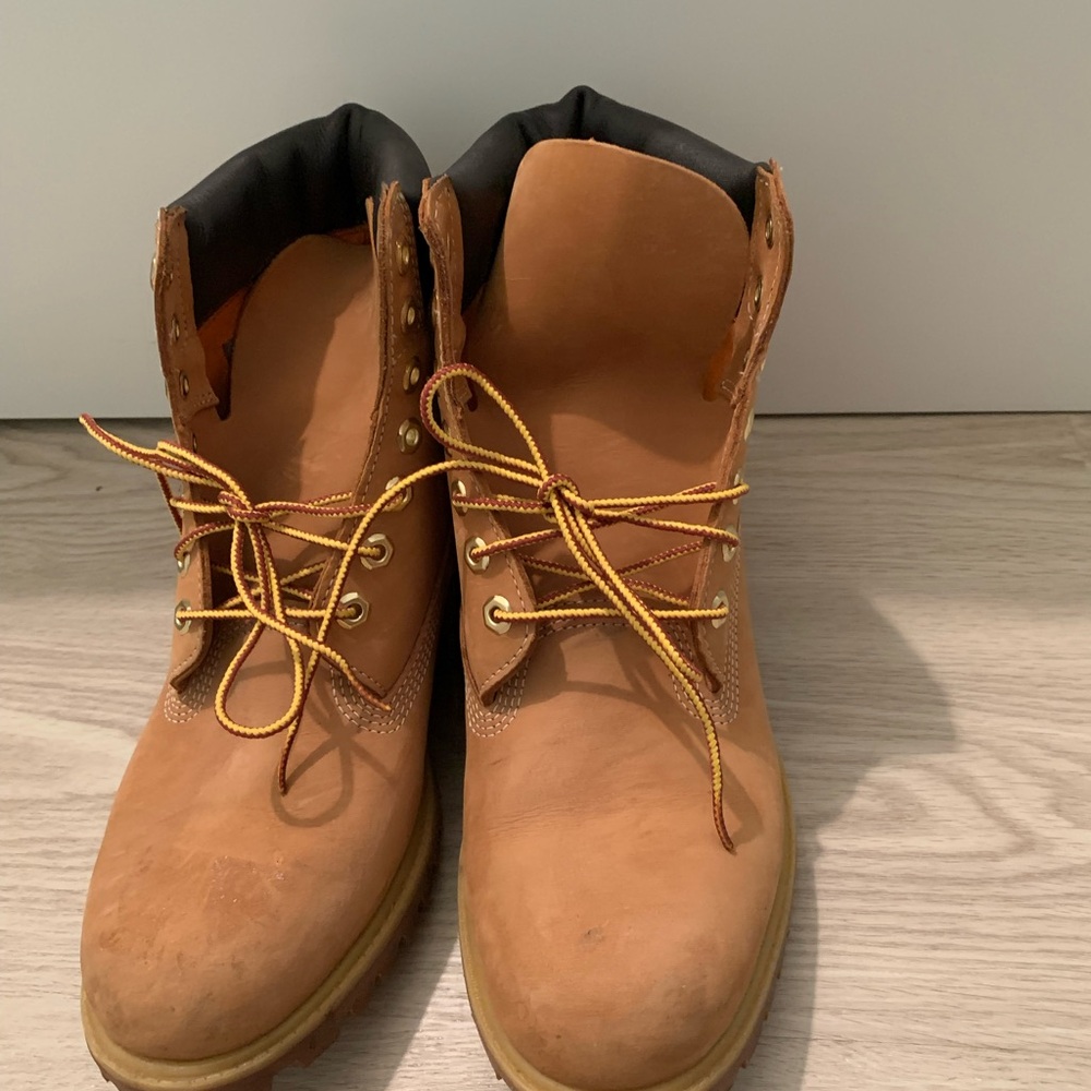 Timberland Men's Tan Leather Boots